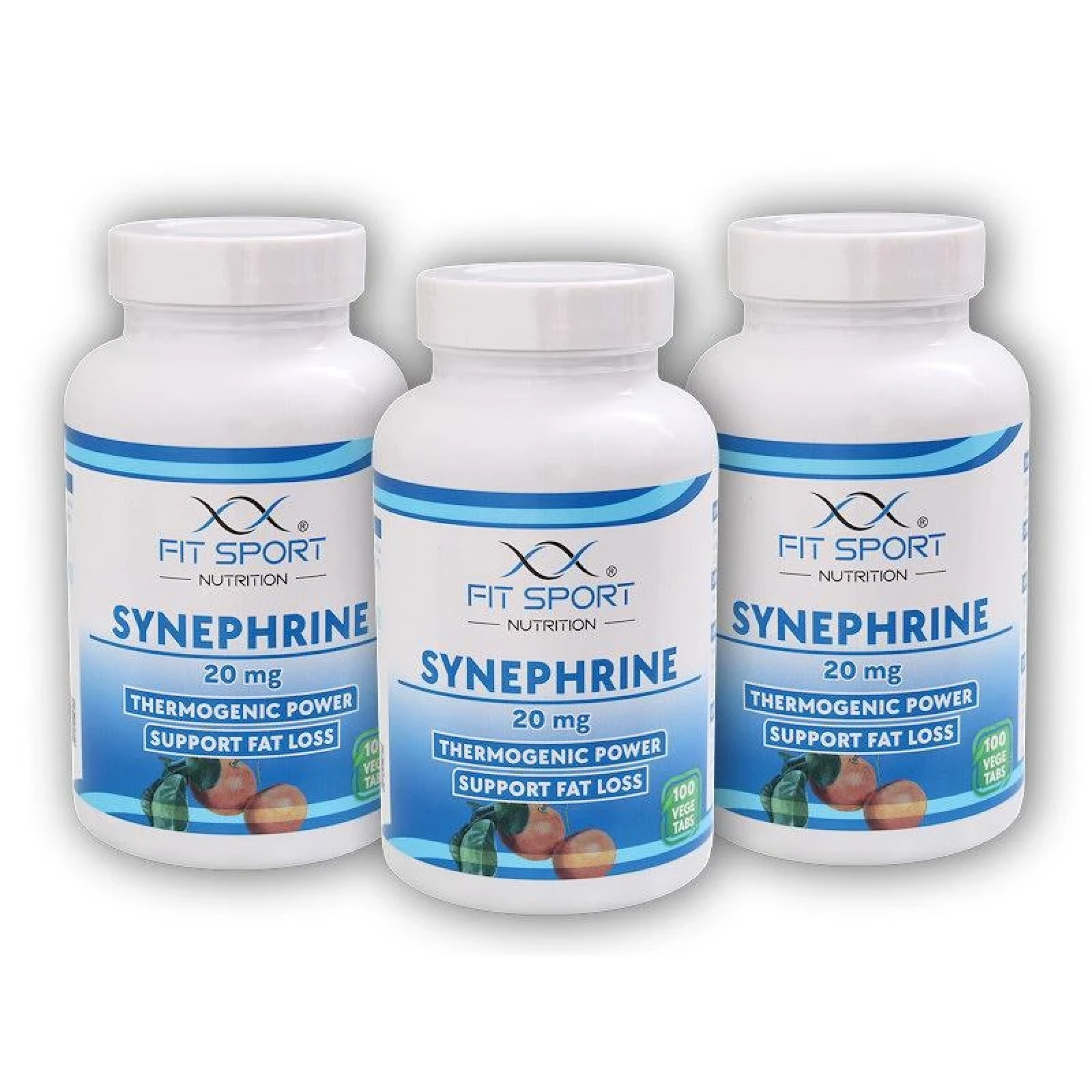 FitSport Nutrition 3x Synephrine 20mg 100 vege tabs · záber 1