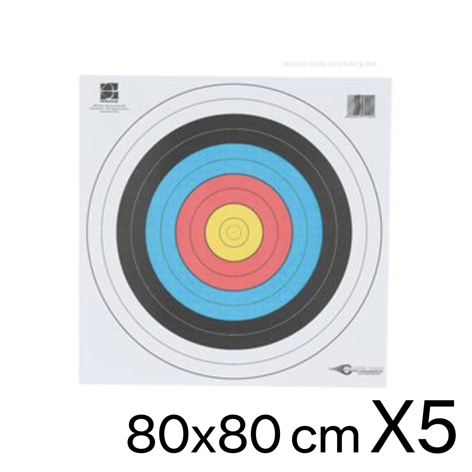 AVALON SSA Avalon 5 terčov na lukostreľbu 80 × 80 bez · záber 1