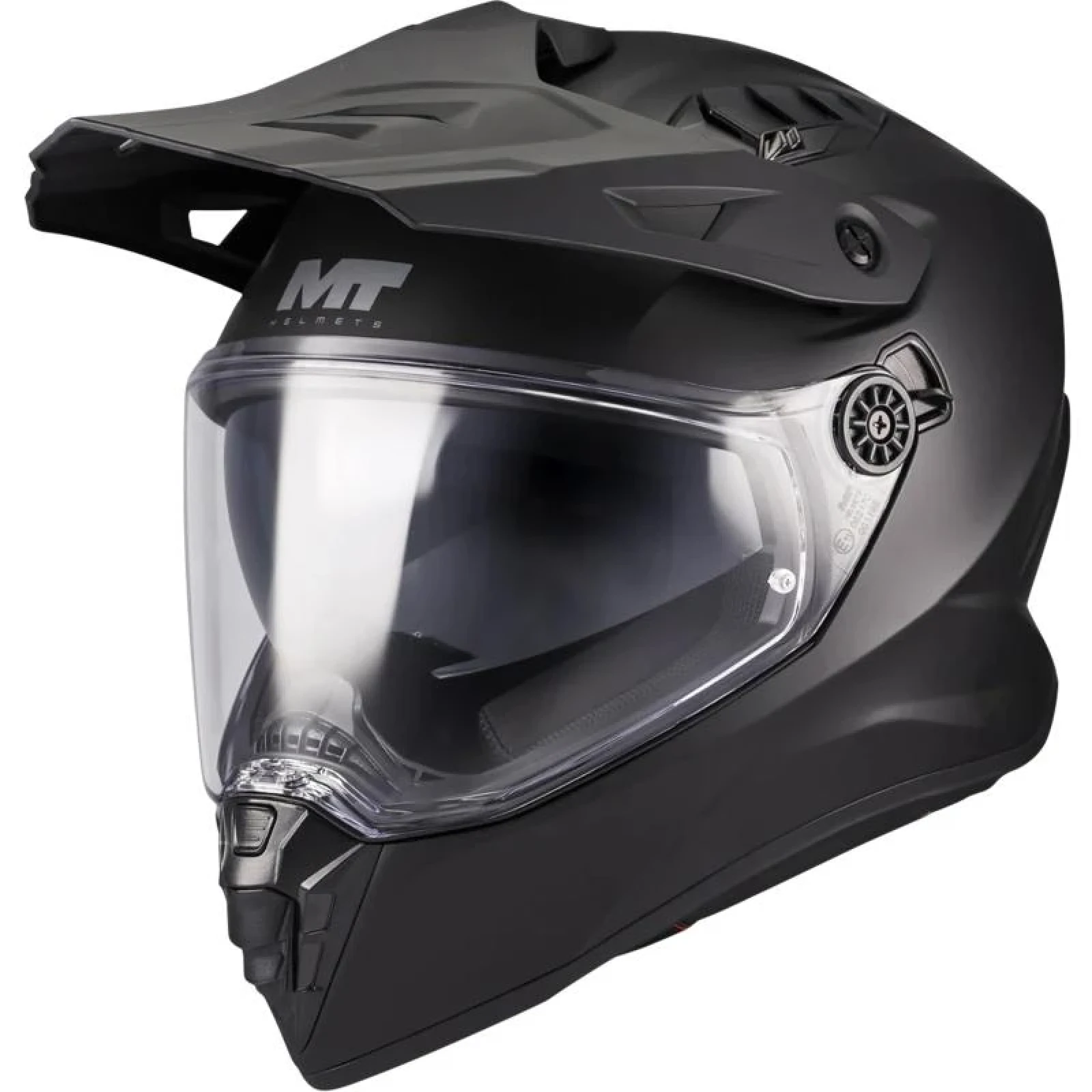 MT Helmets Track SV Pure A1 matná černá - Velikost: 57-58 | Barva: Čierna · záber 1