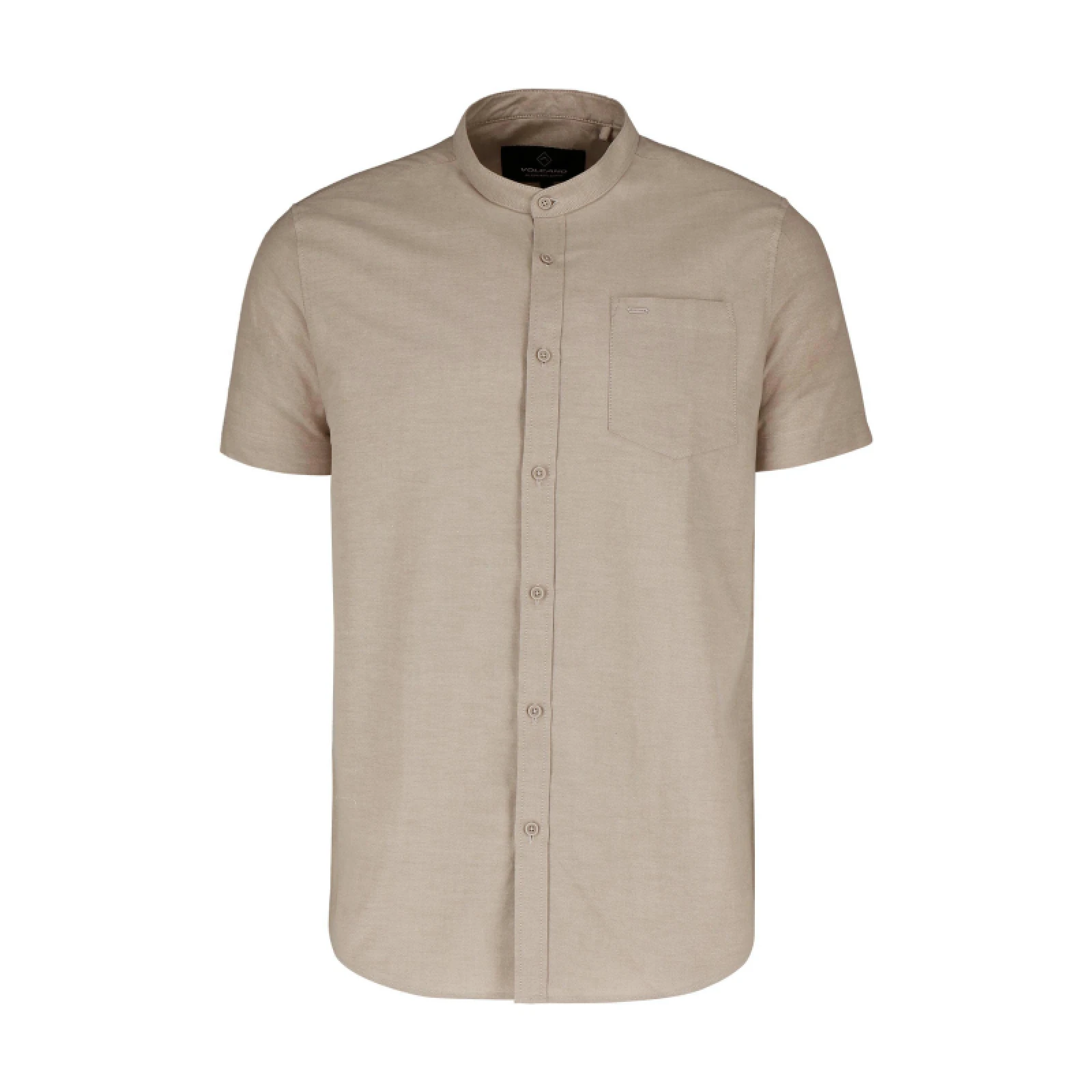 Pánska košeľa s krátkym rukávom VOLCANO C-TRIFO-BEIGE · záber 5