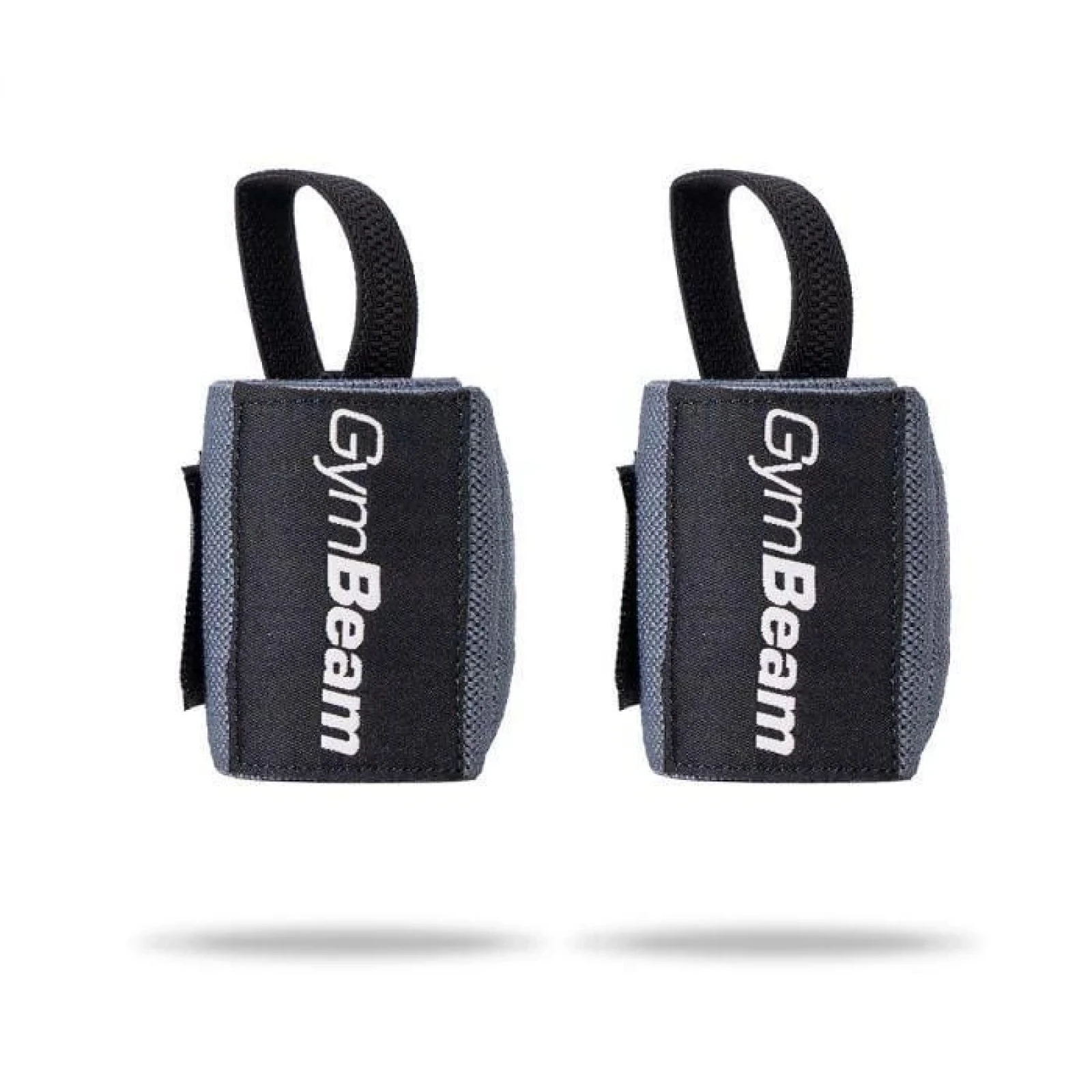 GymBeam Bandáže na zápěstí FIRM dark grey · záber 1