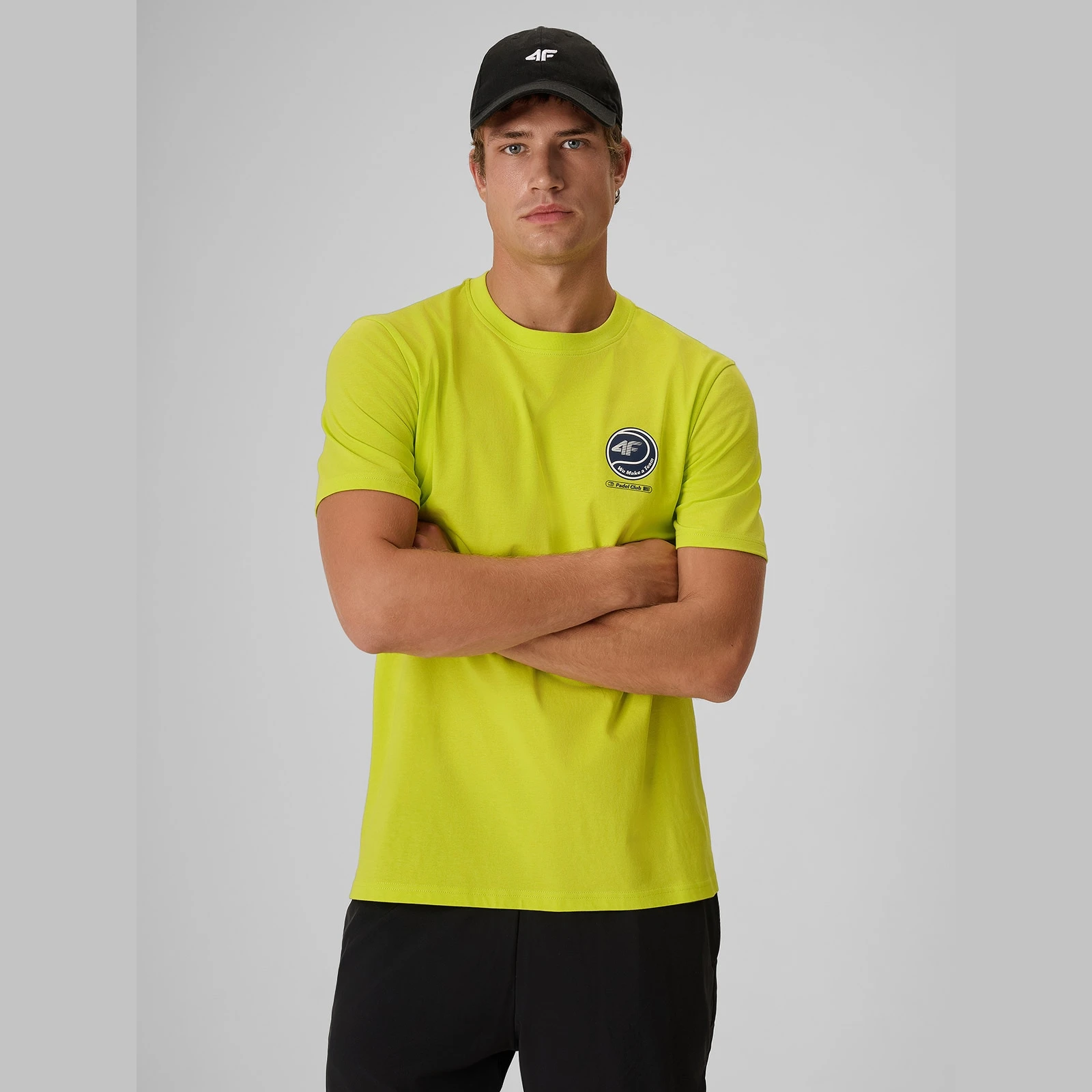 T-shirt regular s potlačou pánsky - zelený - Farba: zelená | Pohlavie: Pánske · záber 11