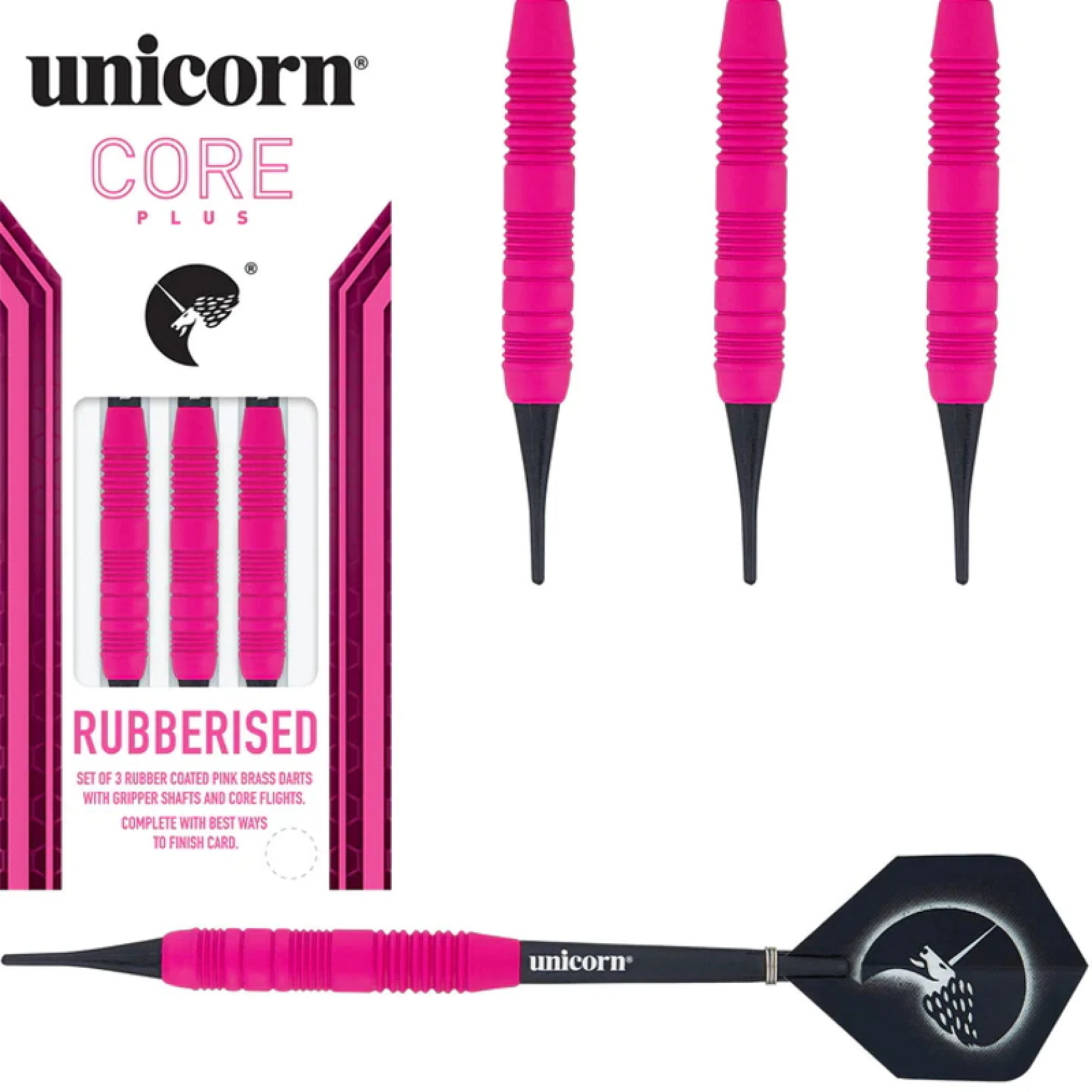 Unicorn Core Plus Rubberised Brass Red 18 g · záber 7