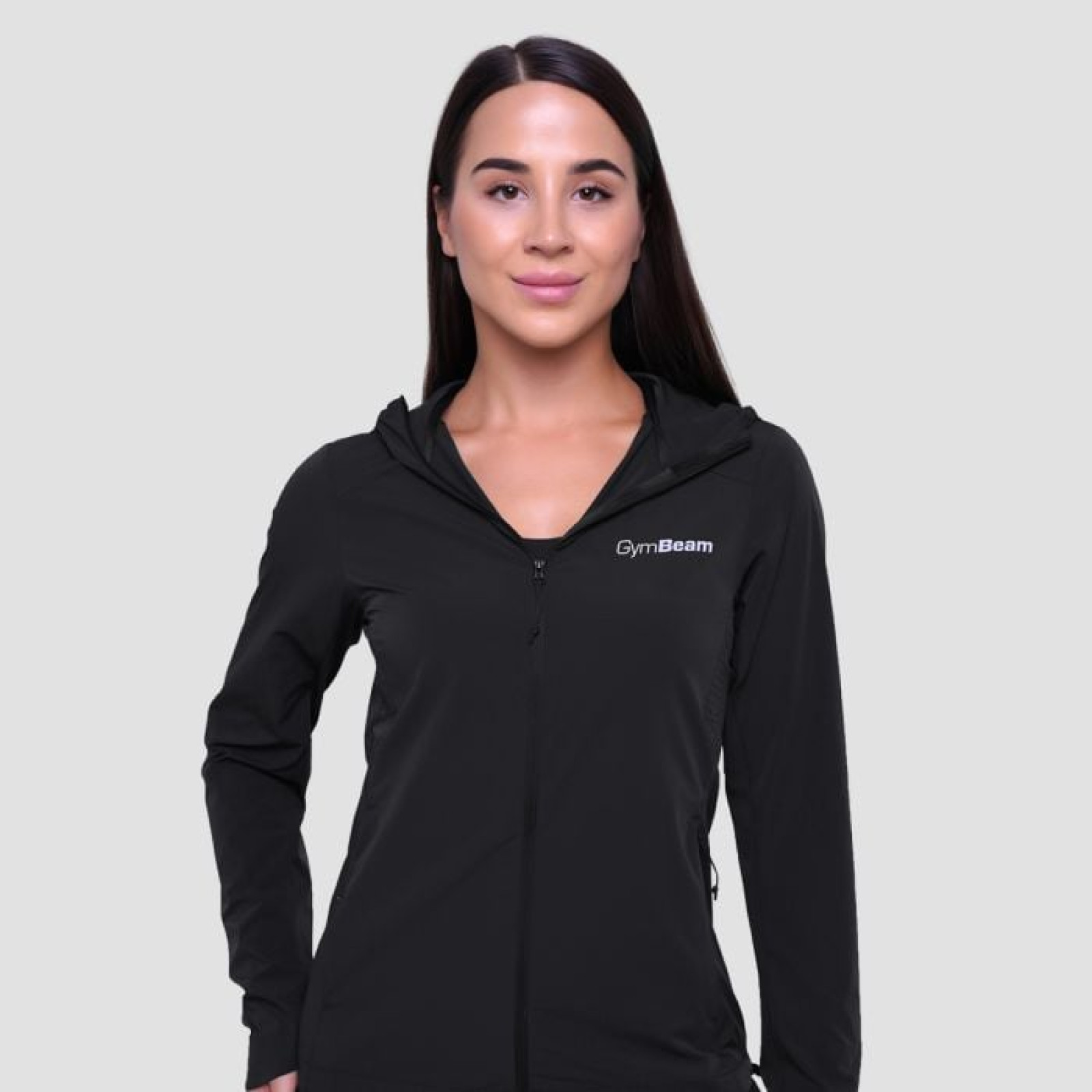 GymBeam Dámska bežecká bunda Pulse Black XXLXXL · záber 1