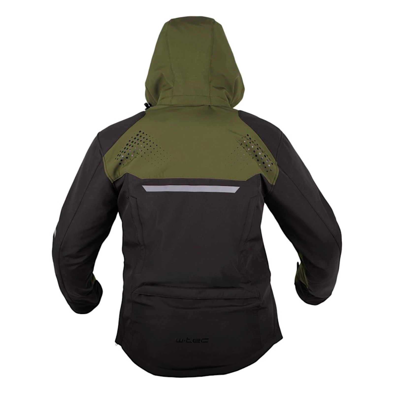 Pánska softshellová moto bunda W-TEC Annorack Farba čierna, · záber 2