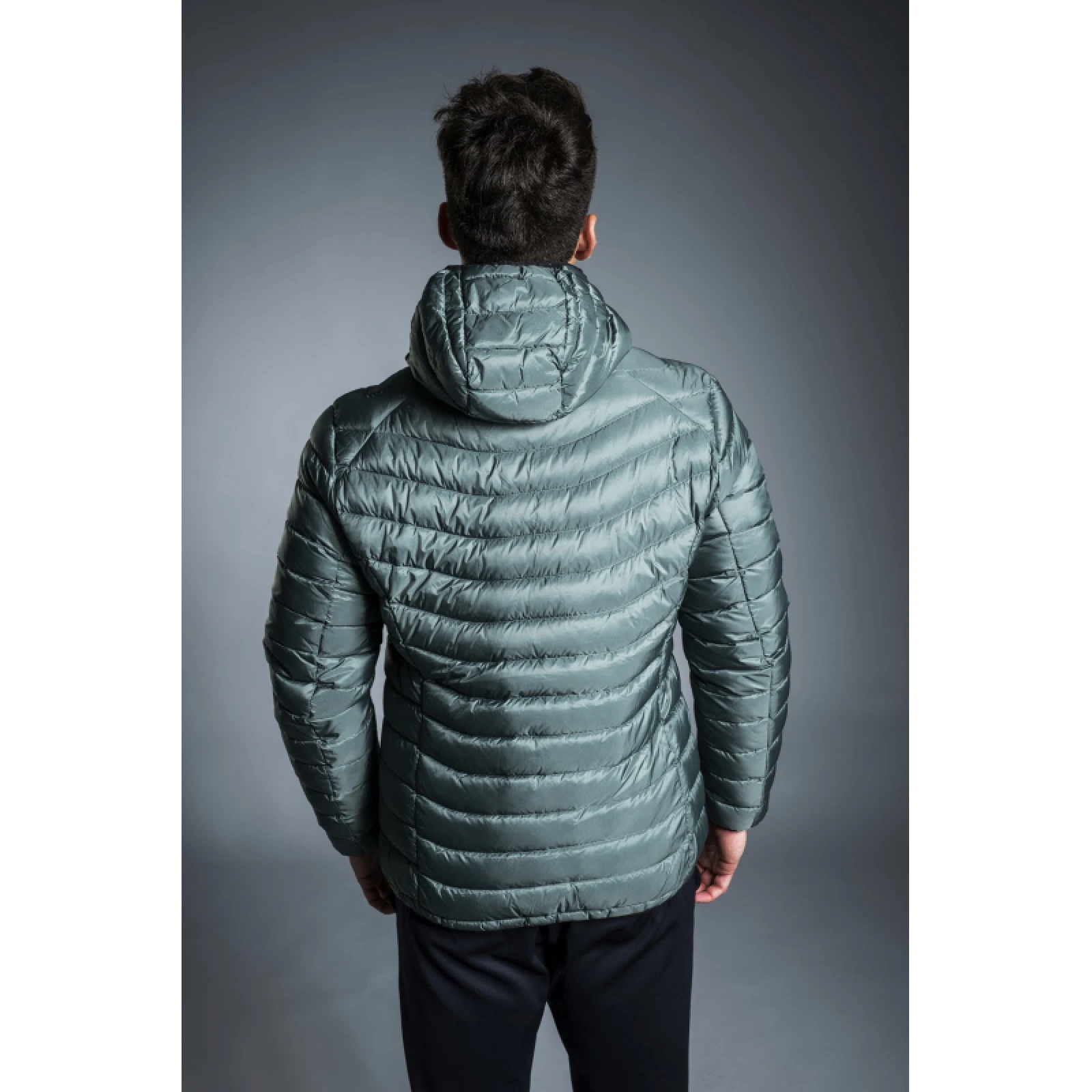 Pánska tréningová bunda FUNDANGO RAURIS Down Jacket-570 rhino · záber 5