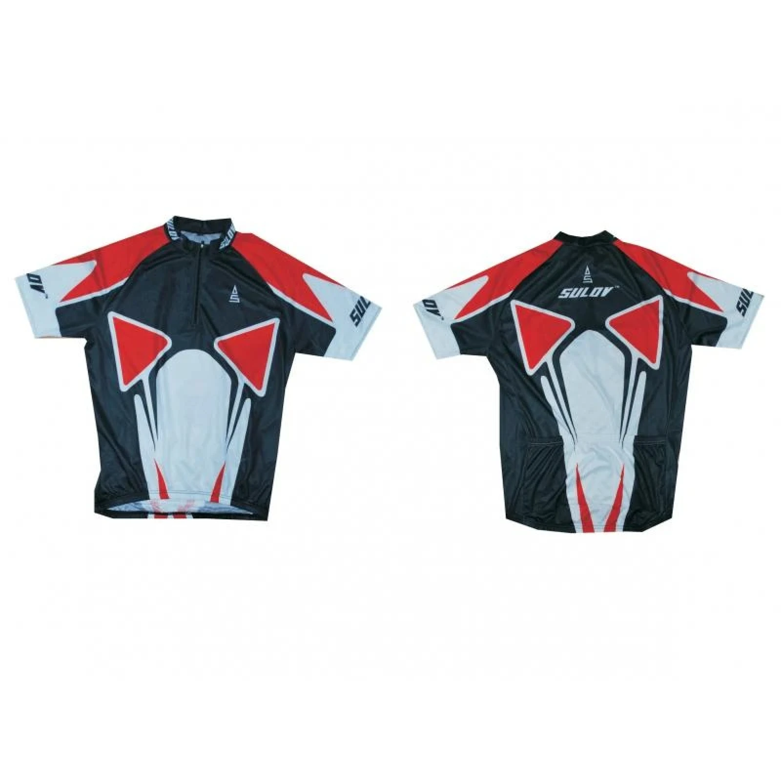 Sulov 2 červený Cyklistický dres - Velikost: XXL | Barva: Červená · záber 1