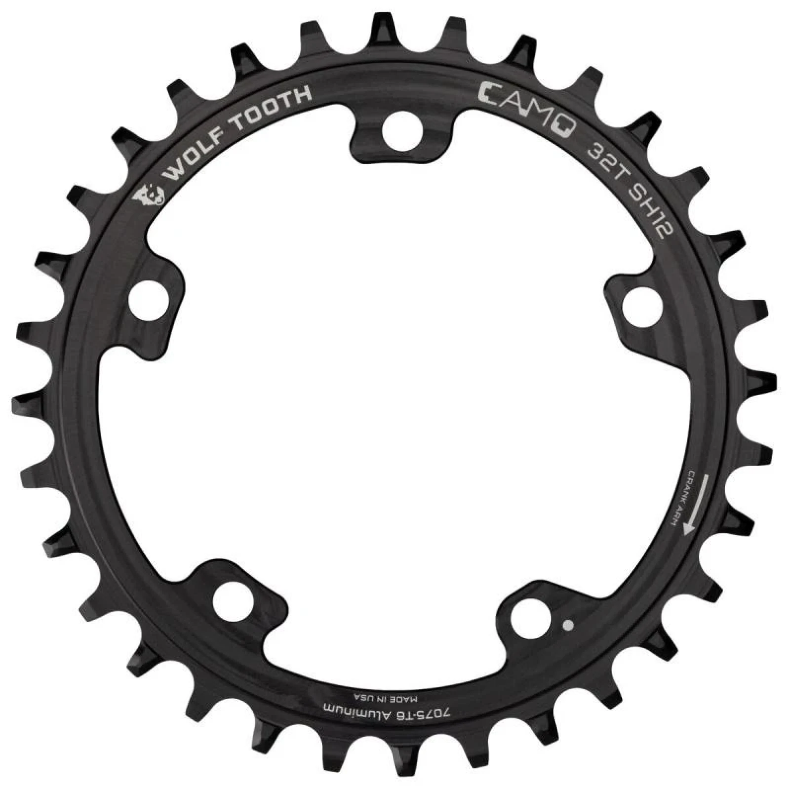 Wolf Tooth Převodník Camo Pro Shimano 12spd 32t · záber 1