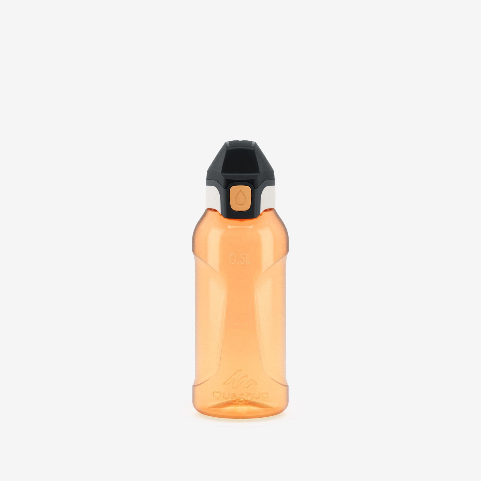 QUECHUA Detská fľaša 500 Ecozen® 0,5 l oranžová bez · záber 1