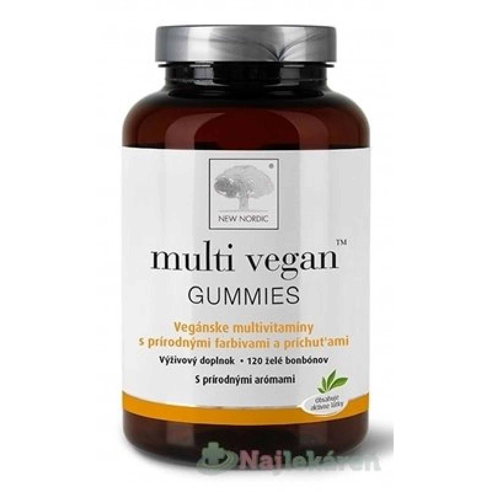 NEW NORDIC multi vegan GUMMIES multivitamínové želé 120ks · záber 1
