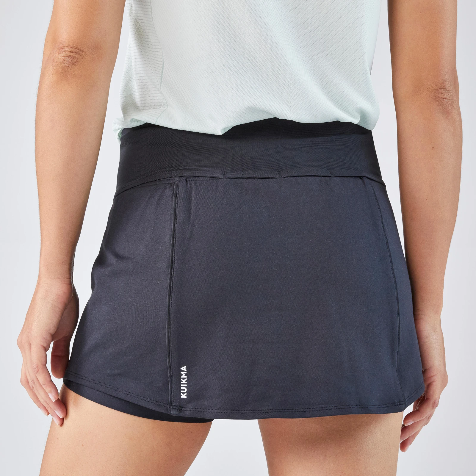 KUIKMA Dámska sukňa na tenis Hip Ball čierna 2XL · záber 2