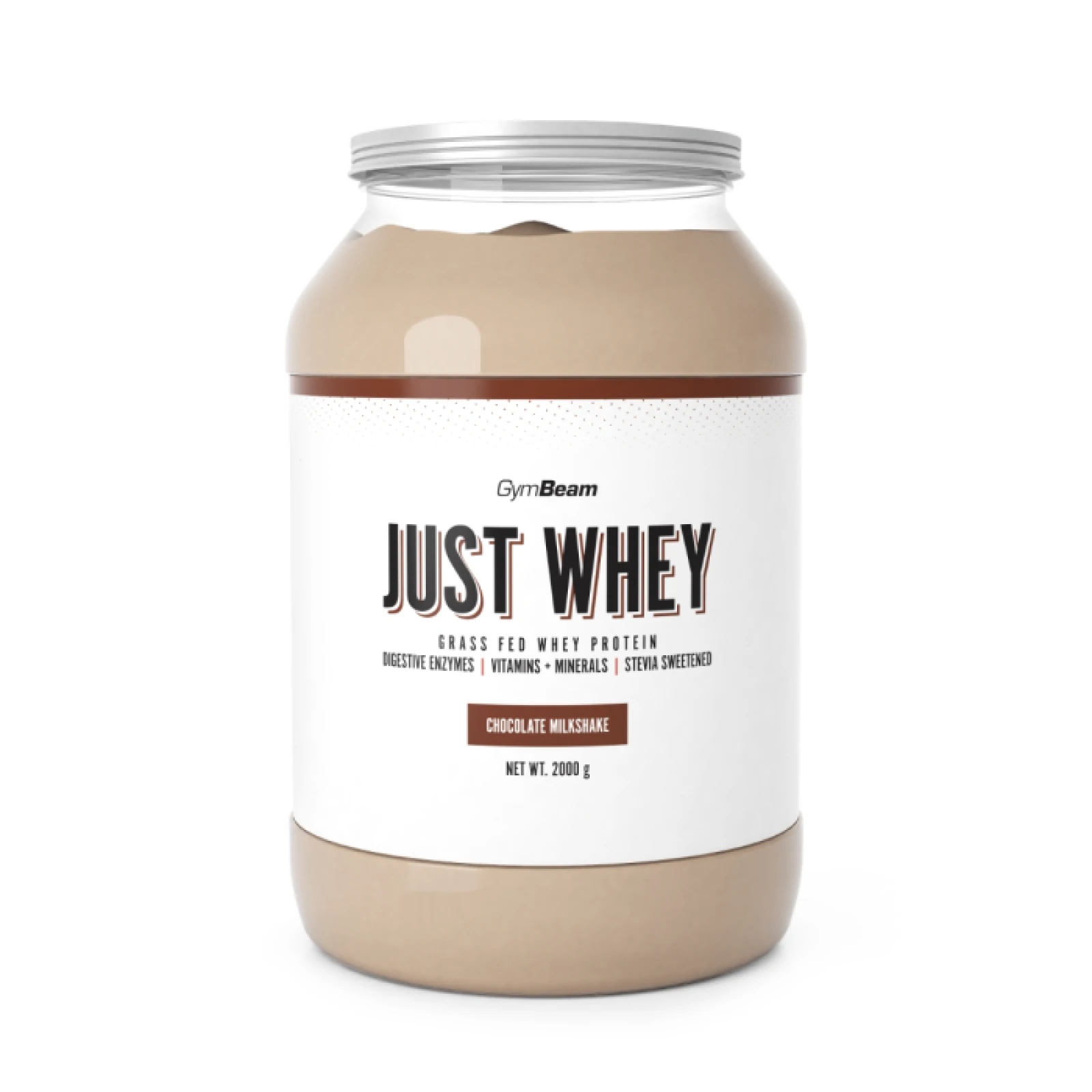 GYMBEAM Proteín just whey príchuť čokoládový milkshake 1 000 g · záber 4