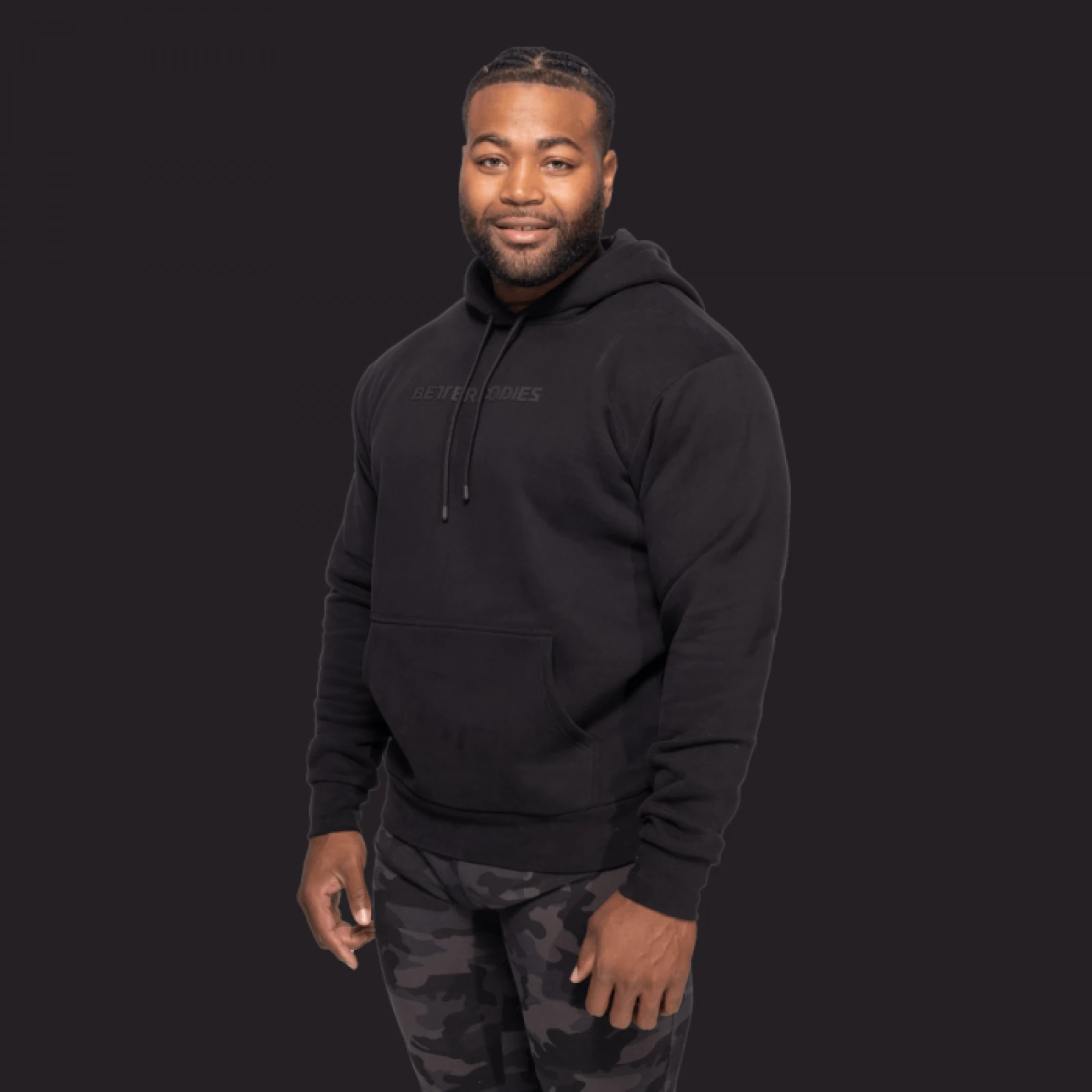 Better Bodies Logo Hoodie Black M · záber 1