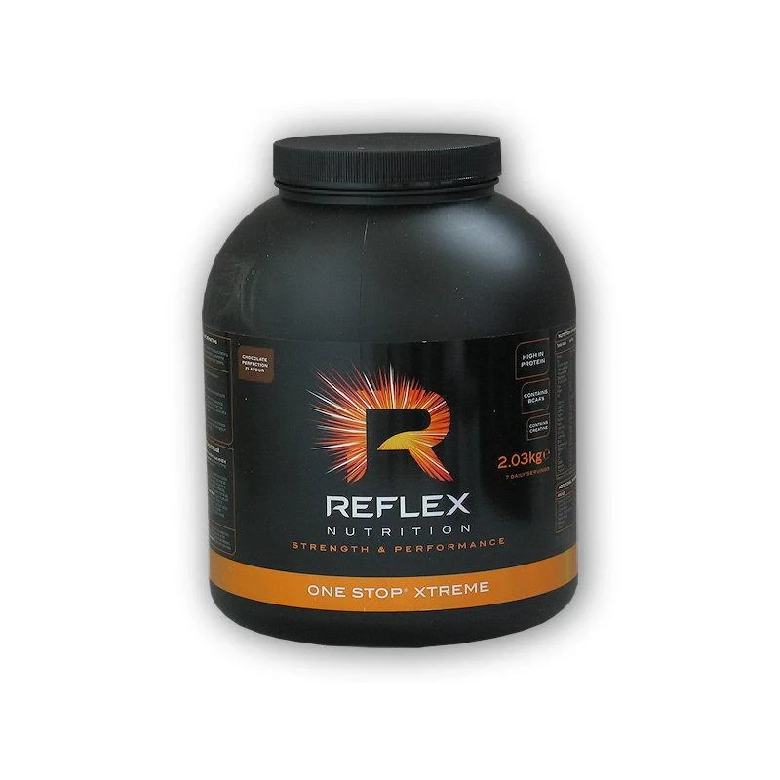 Reflex Nutrition One Stop Xtreme 2030g - Barva: Vícebarevná | Příchuť: Jahoda · záber 1
