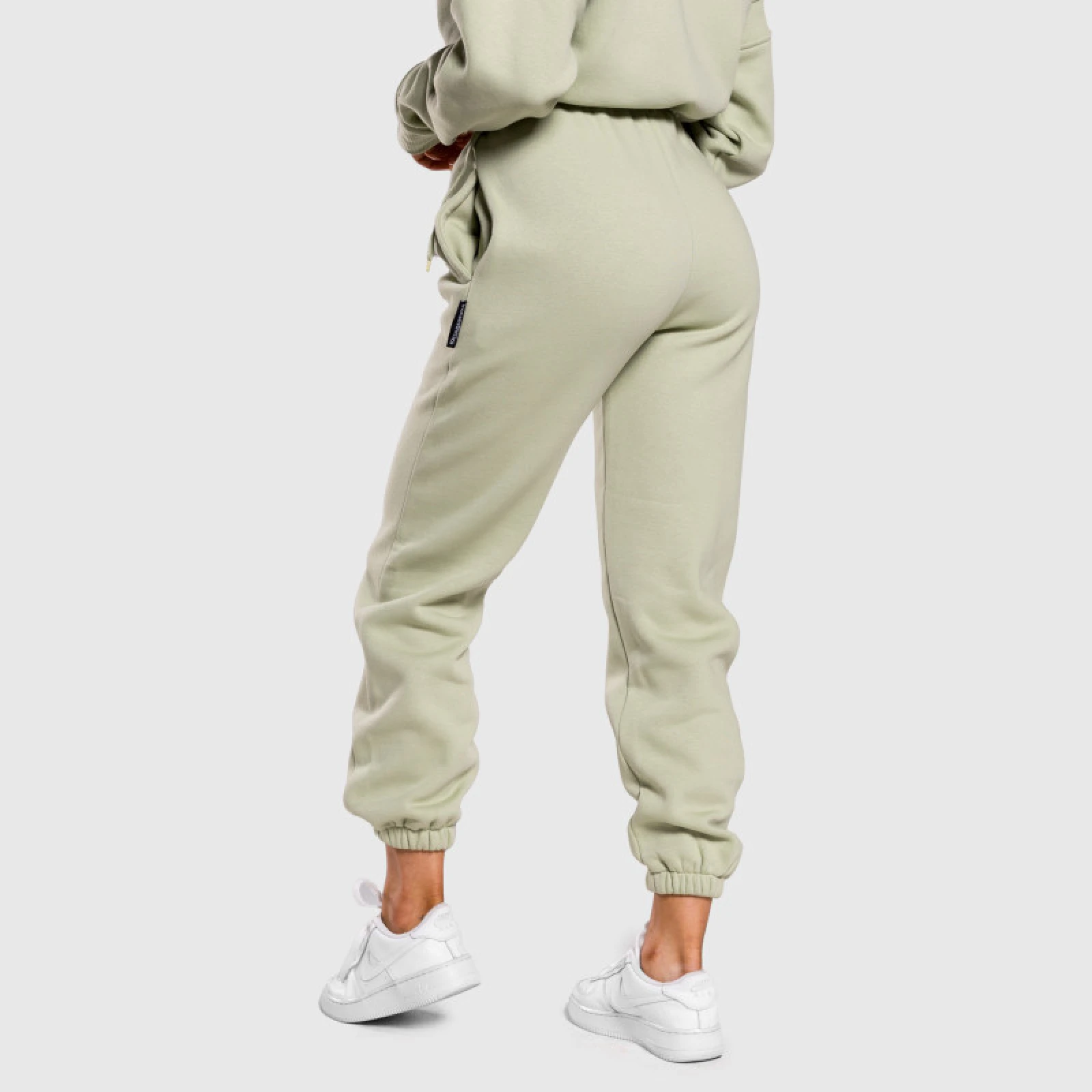 Dámske oversized tepláky Iron Aesthetics Simone, zelené · záber 5