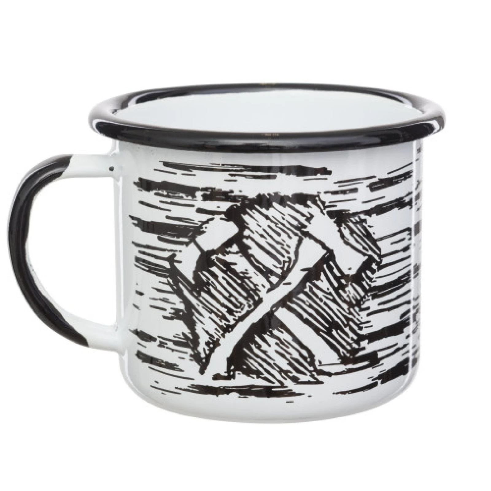 Smaltovaný hrnček Helikontex AXE ENAMEL MUG 0,35 L · záber 1