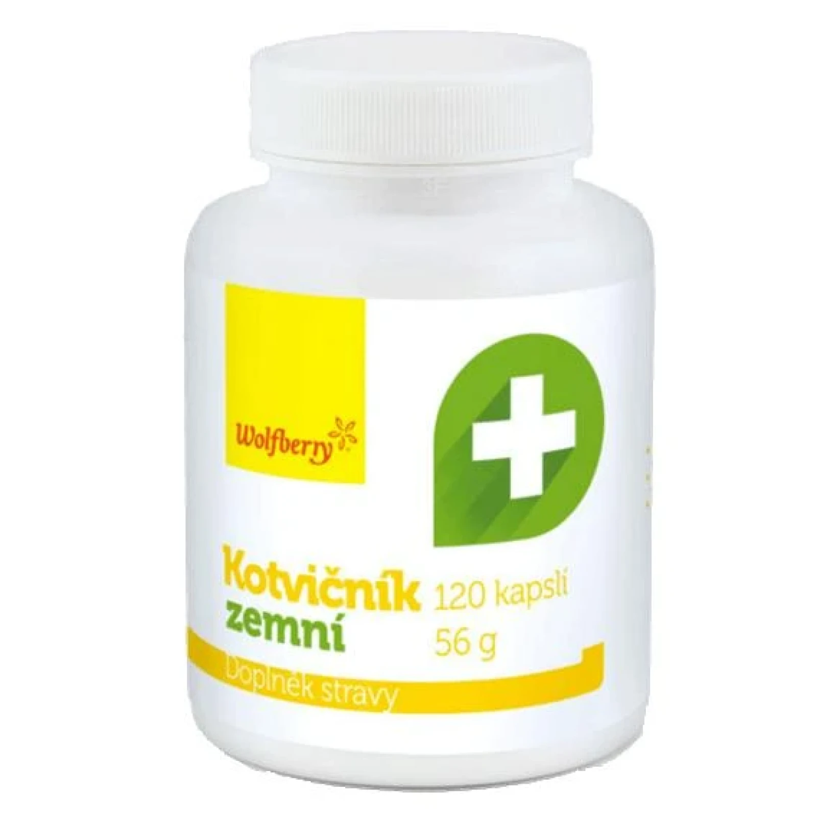 Wolfberry Kotvičník zemní - tribulus terrestris 120 kapslí · záber 1