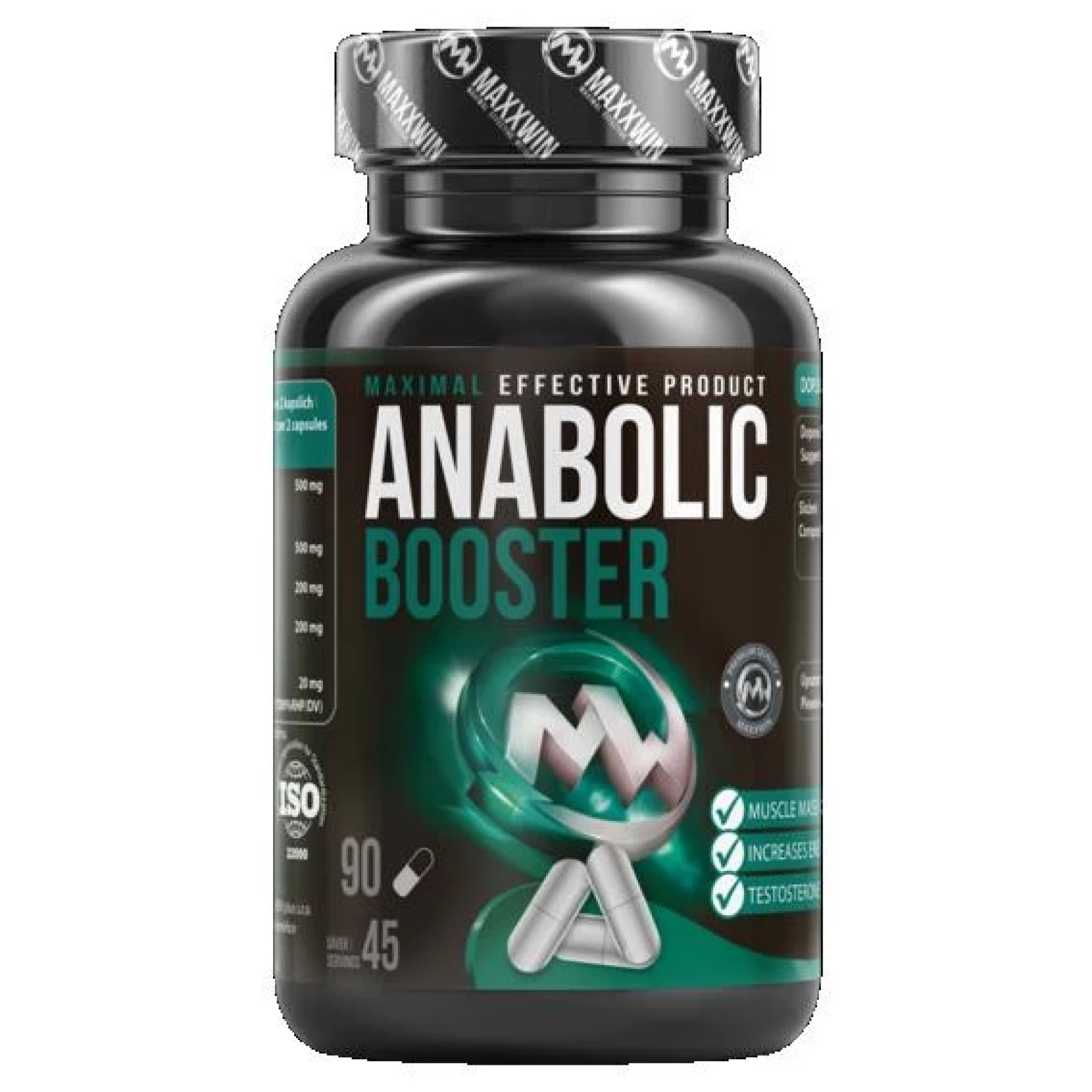 MaxxWin Anabolic BOOSTER 90 kapslí · záber 1