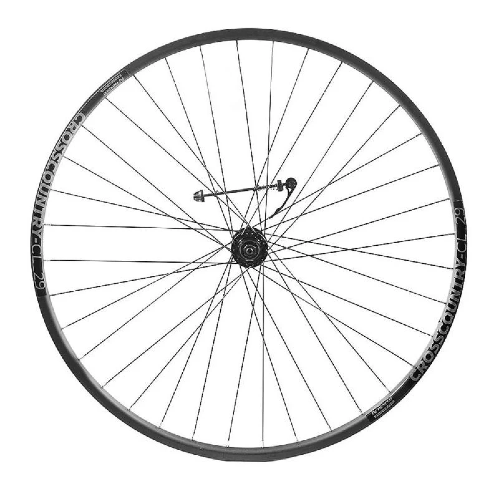 Nexelo Supreme Přední 29" Disc Centerlock kolo zapletené · záber 1