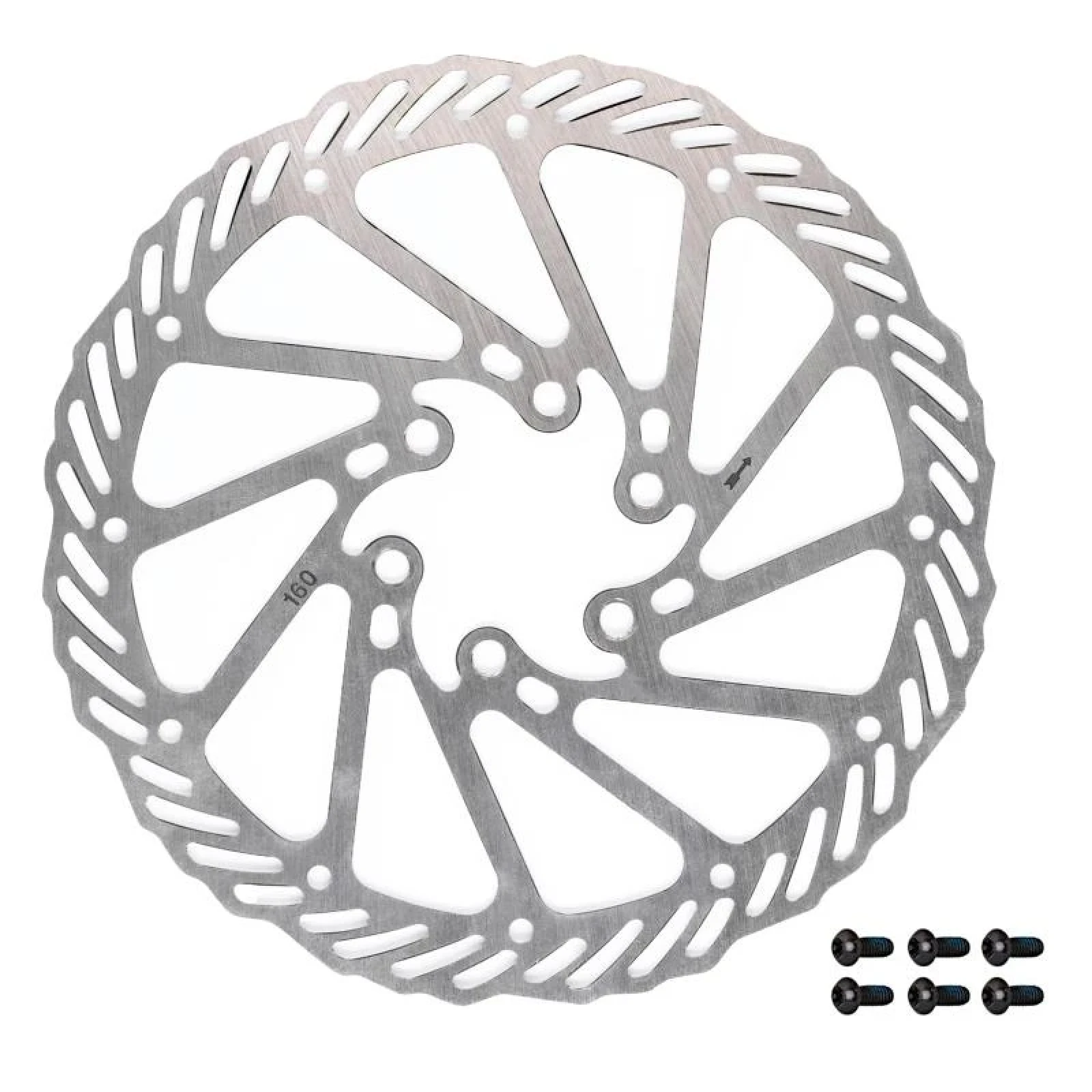 Force Kotouč brzdový -7 160 mm, 6 děr, stříbrný · záber 1
