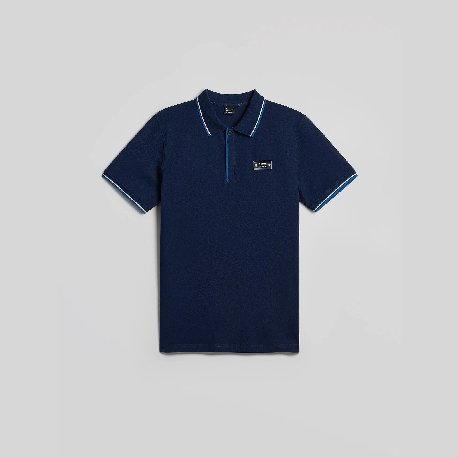 Pánské regular polo tričko - tmavě modrá · záber 1