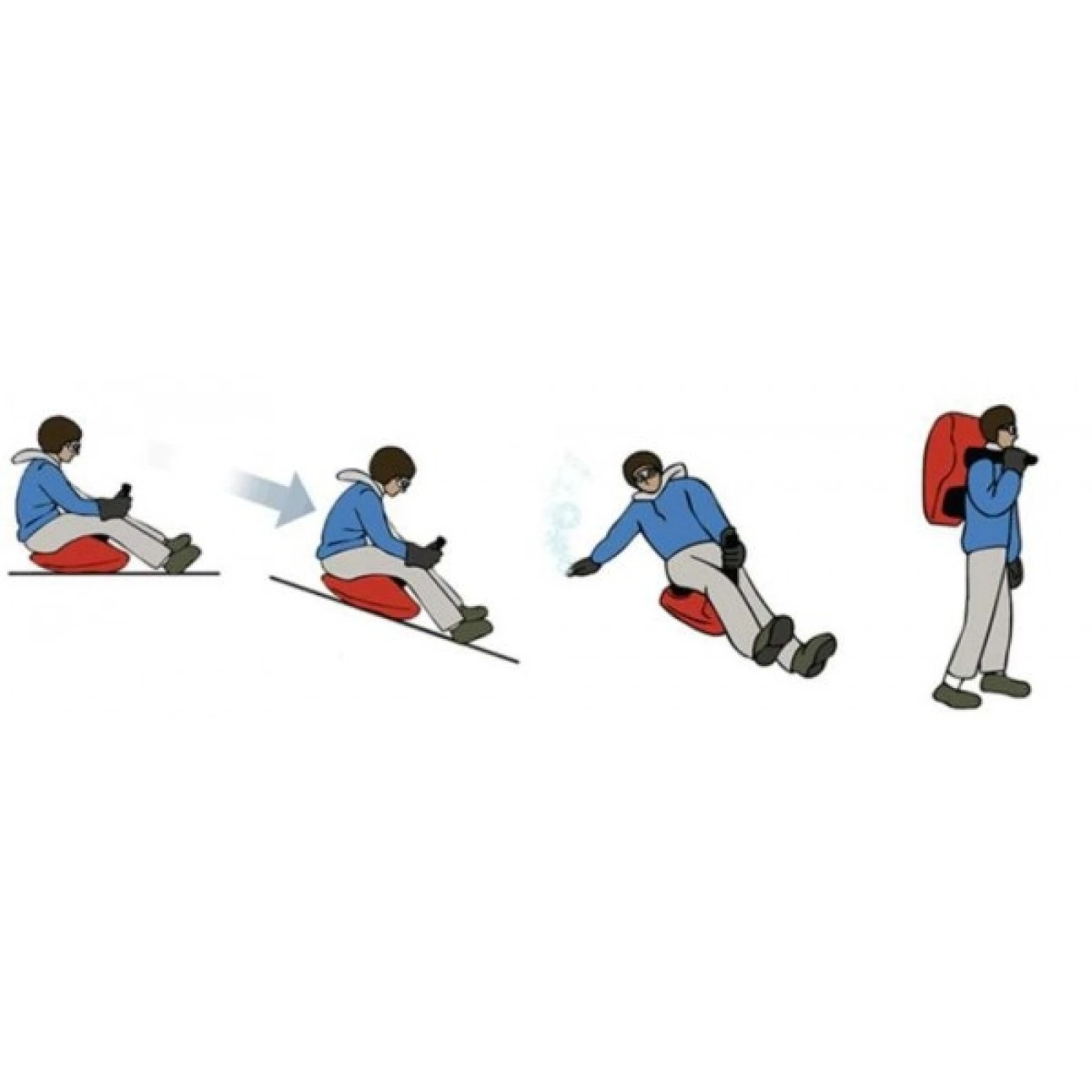 Boby SPARTAN Snow Bob - zelené · záber 3