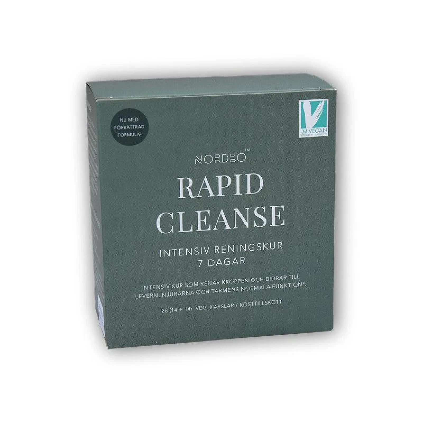 Nordbo Rapid Cleanse (Rychlý detox) 28 kapslí · záber 2