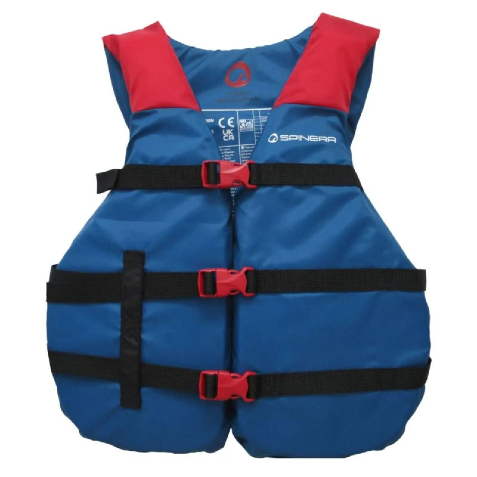 Spinera Universal Nylon 2 2026 blue/red vesta plovací · záber 1