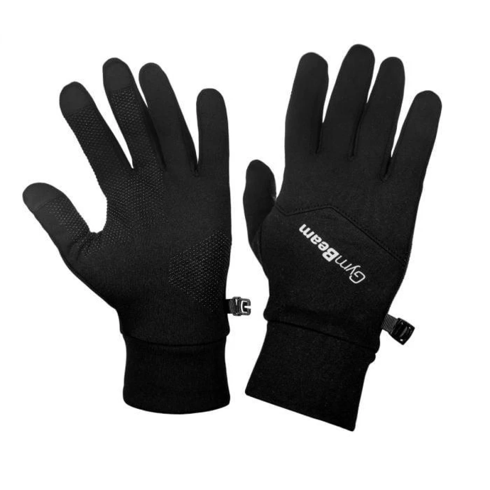 GymBeam Běžecké rukavice Unstoppable Black - Velikost: XS, S | Barva: čierna | Hmotnost: 0,052 kg | Balení: 200 · záber 4
