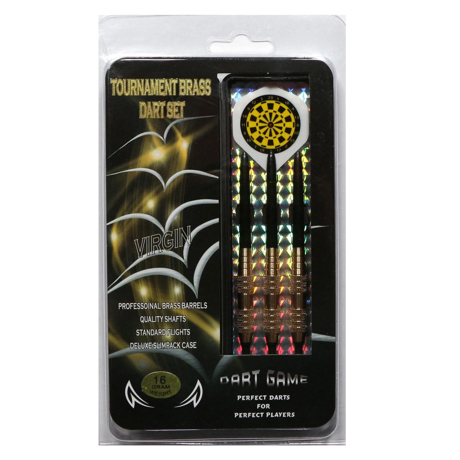 Šípky MASTER Virgin Brass 3ks - softip 18g · záber 4