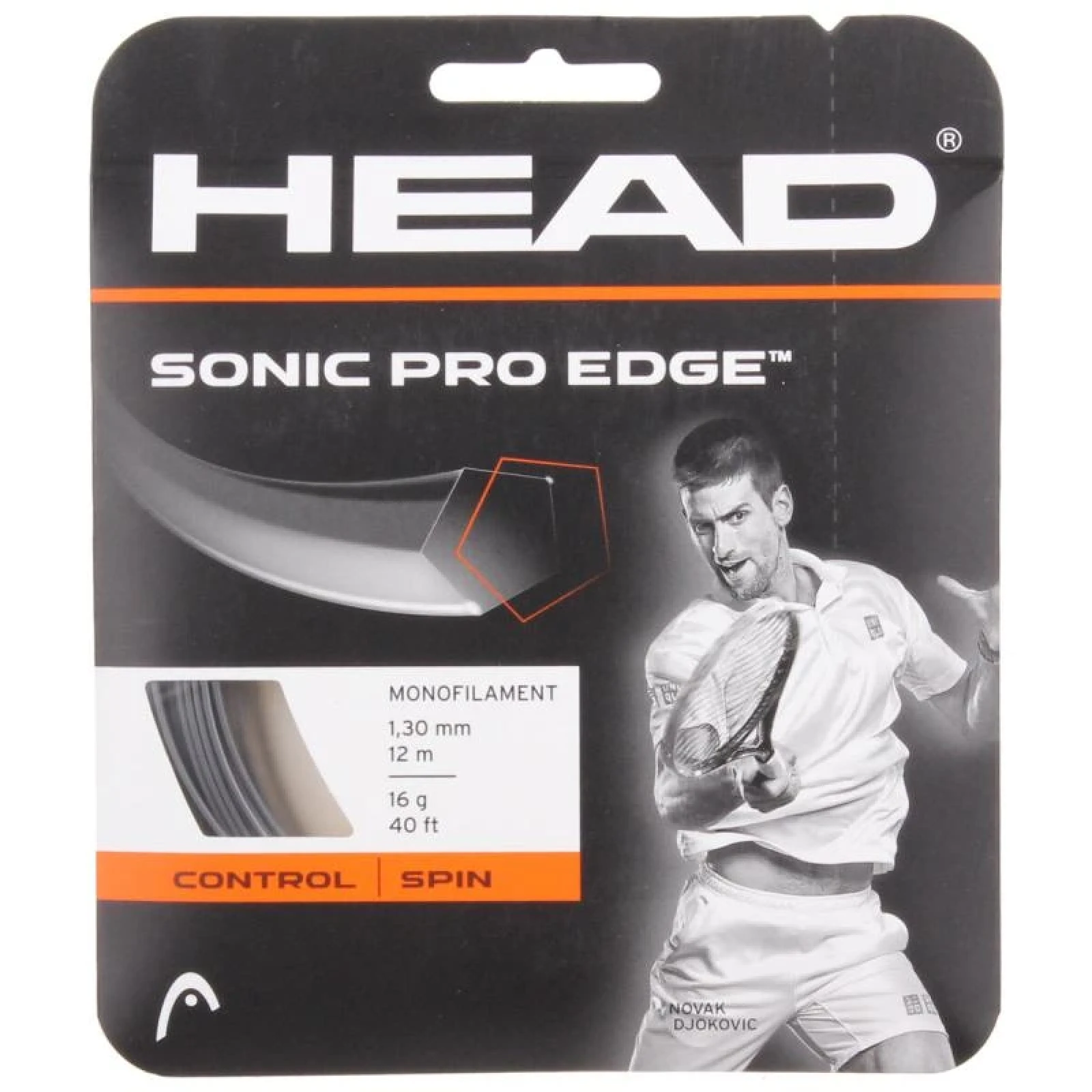 Head Sonic Pro Edge tenisový výplet 12 m - Barva: Vícebarevná · záber 1