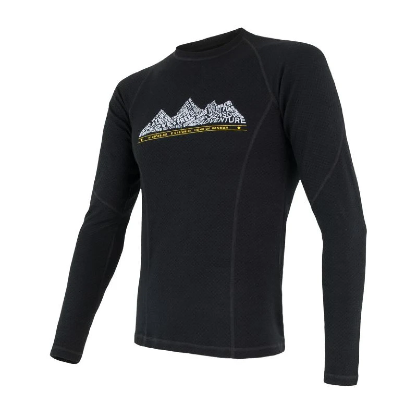 Sensor Merino Df Adventure Černá - Velikost: L | Barva: Čierna · záber 1