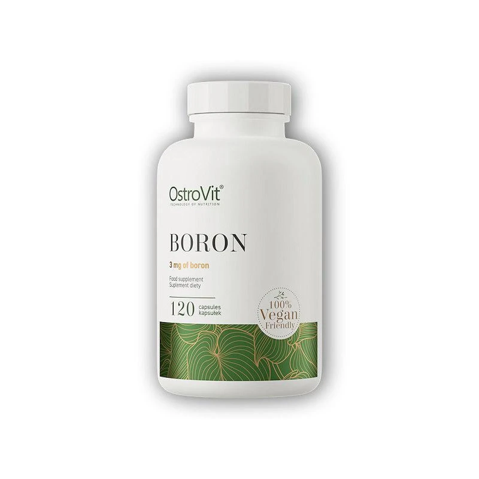 Ostrovit Boric acid 120 kapslí boron · záber 1
