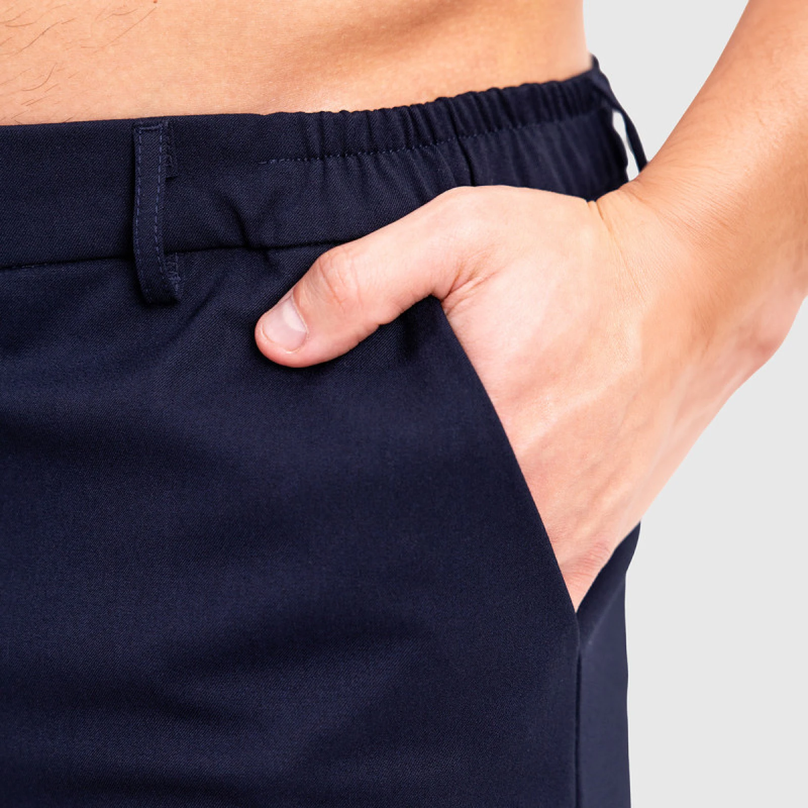 Pánske kraťasy Iron Aesthetics Chino Flex, navy · záber 5