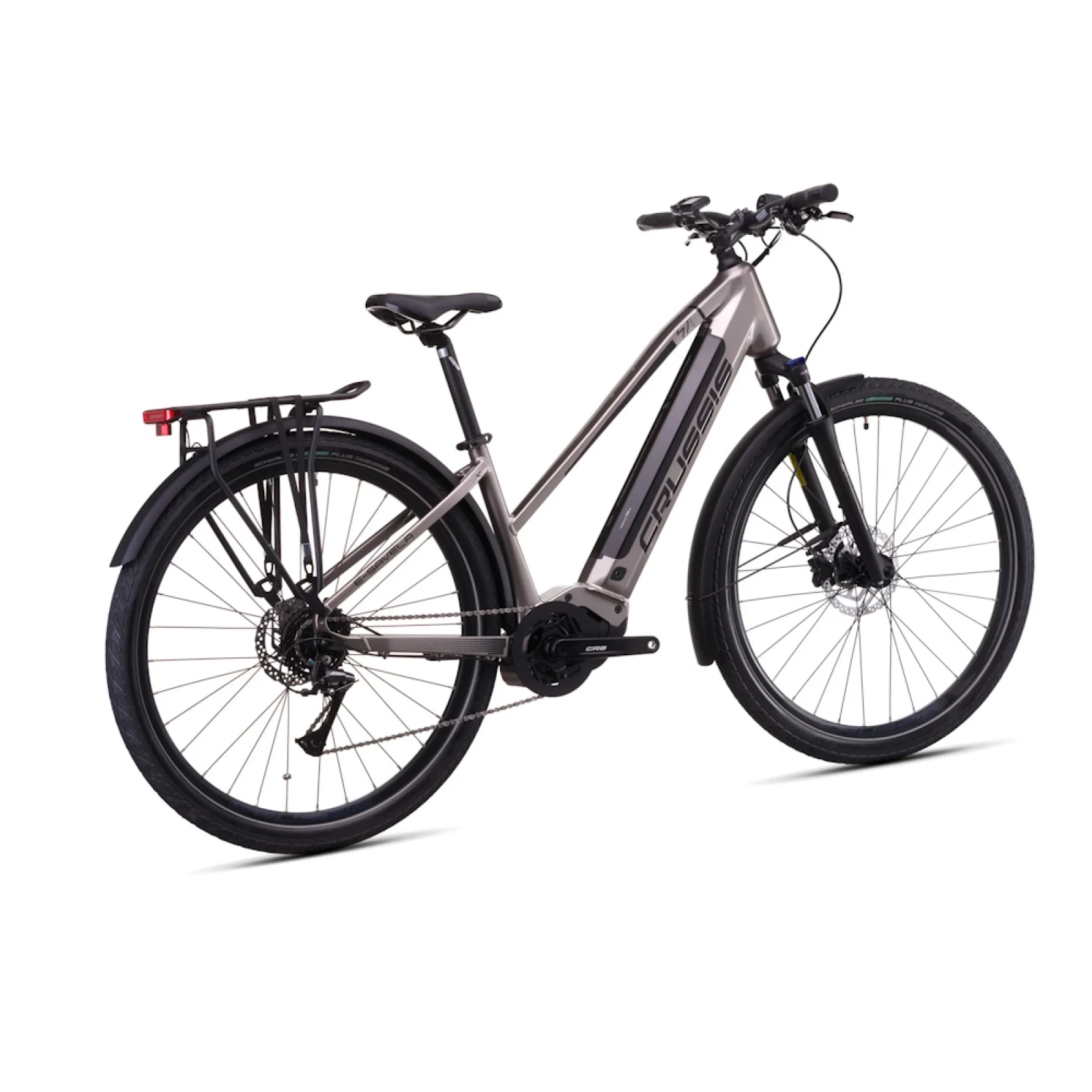 Crussis e-Savela 7.11 518Wh 28" - model 2026 18" (165-180 cm) · záber 4