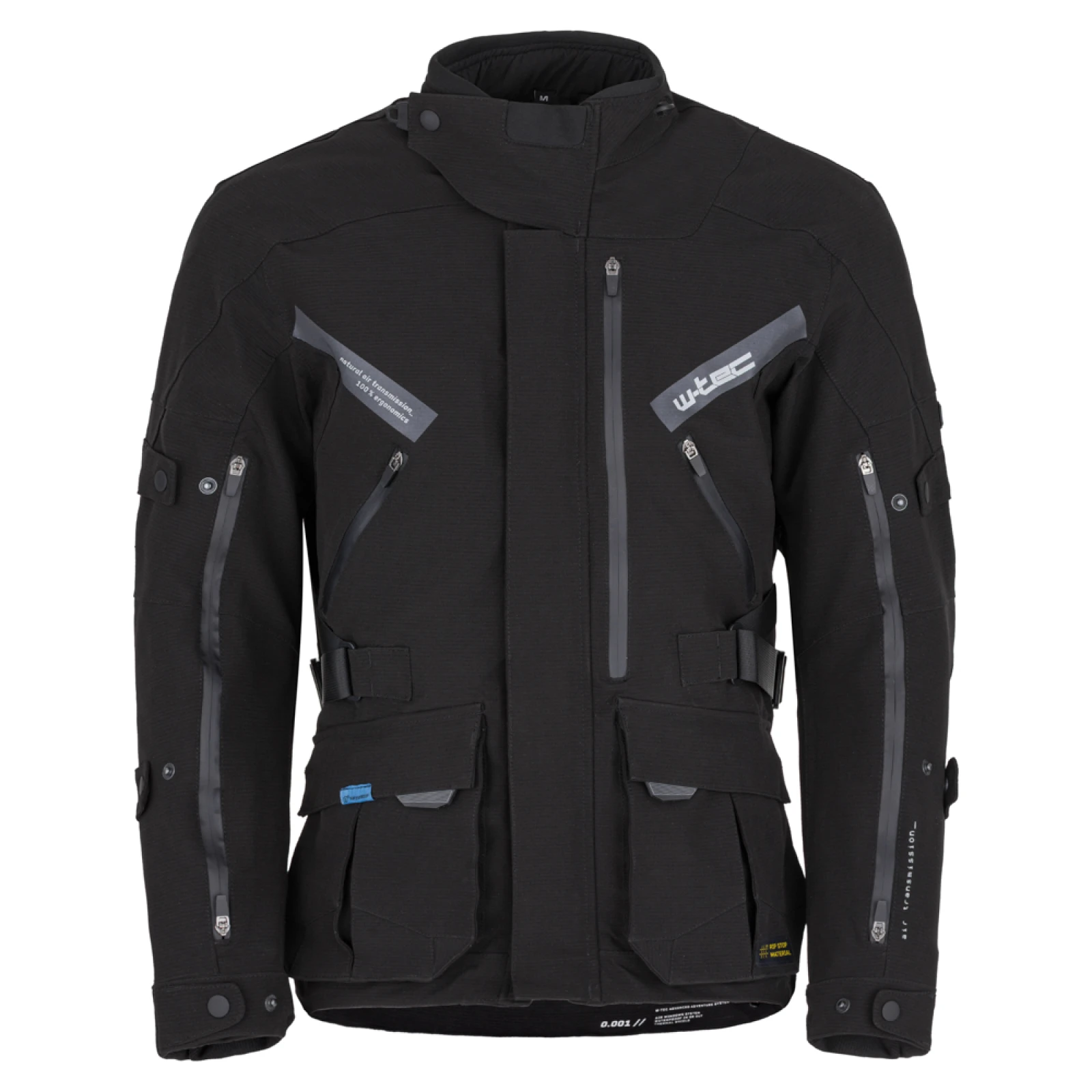 Moto bunda W-TEC Nykolas Farba čierna, · záber 2