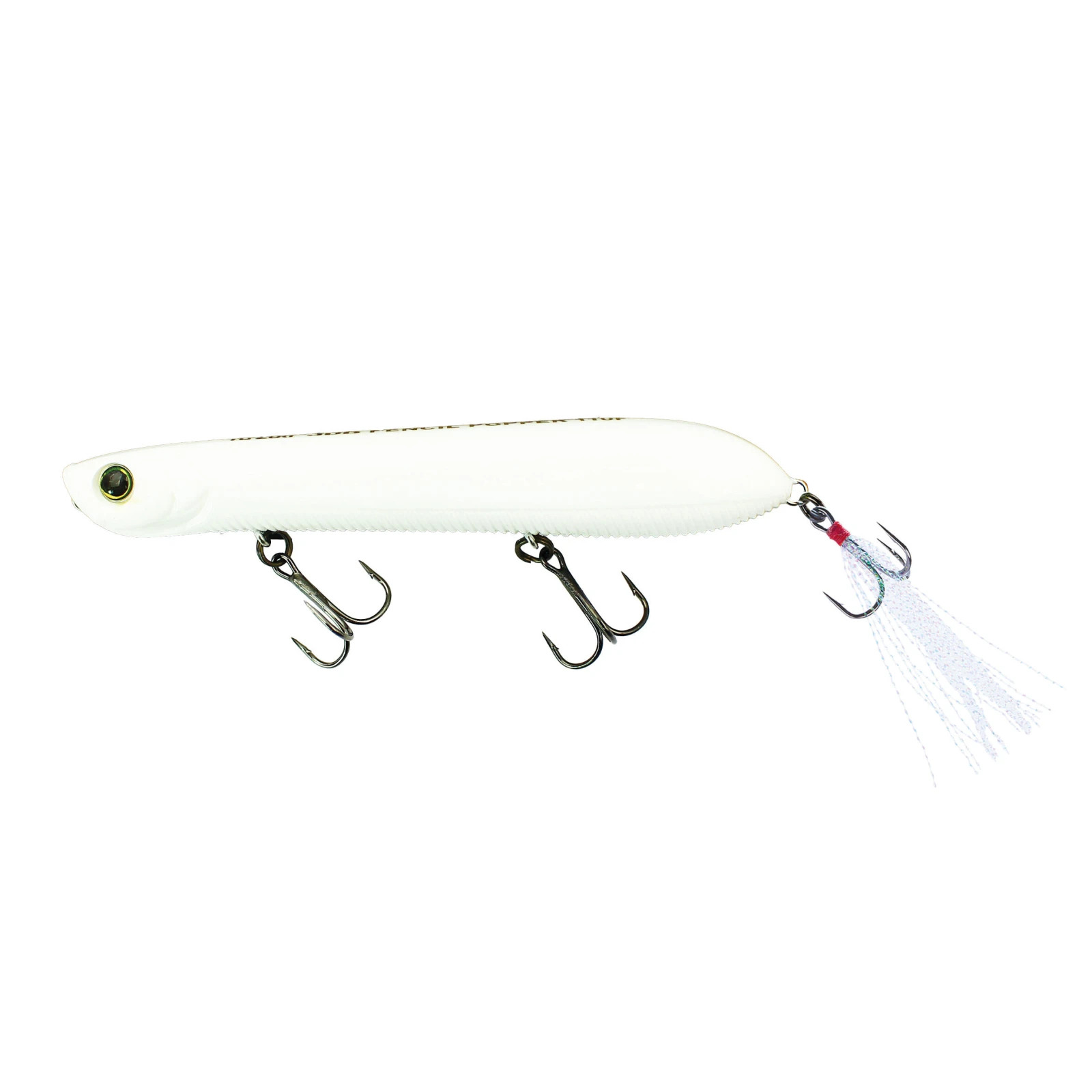 YOZURI Prívlačová nástraha 3DB Pencil Popper (F) 11cm White (AW) bez · záber 1