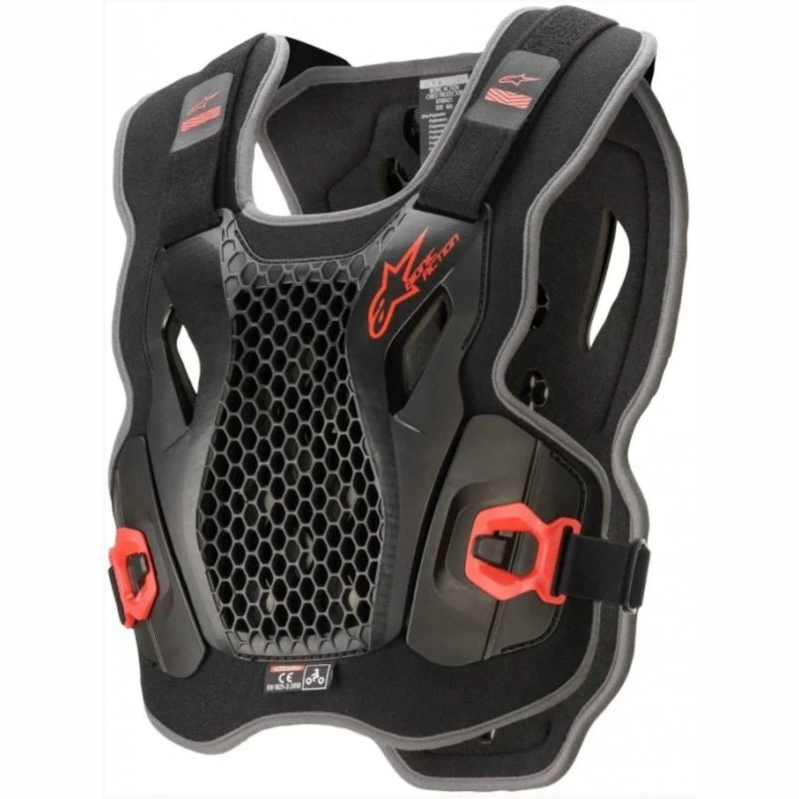 Alpinestars Chránič hrudníku Bionic Action černo-červený - Barva: čierna · záber 1