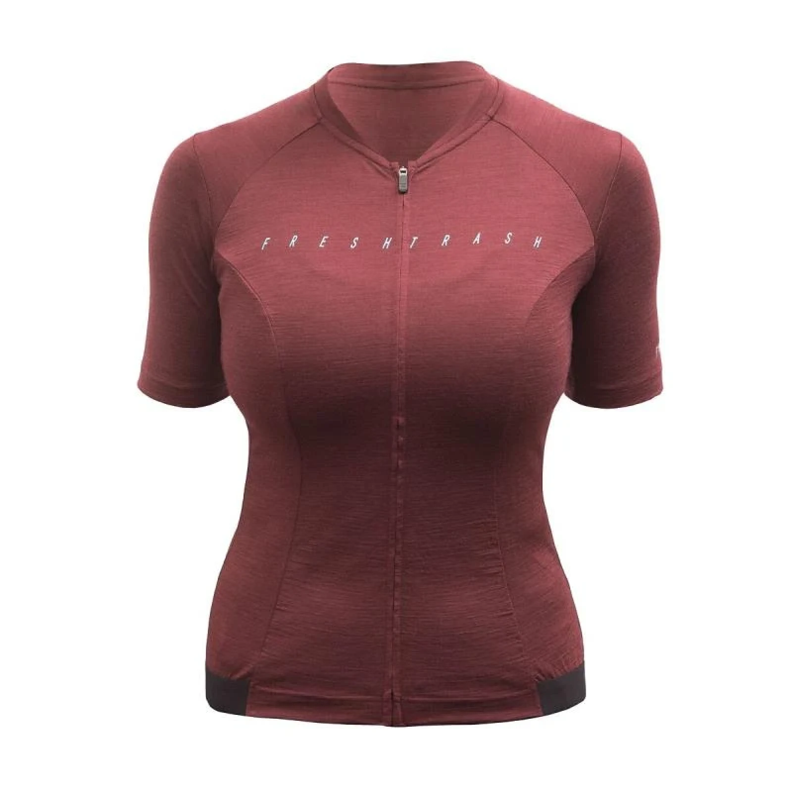 Fresh Trash Women's Lite Merino - Velikost: L | Barva: Červená · záber 1