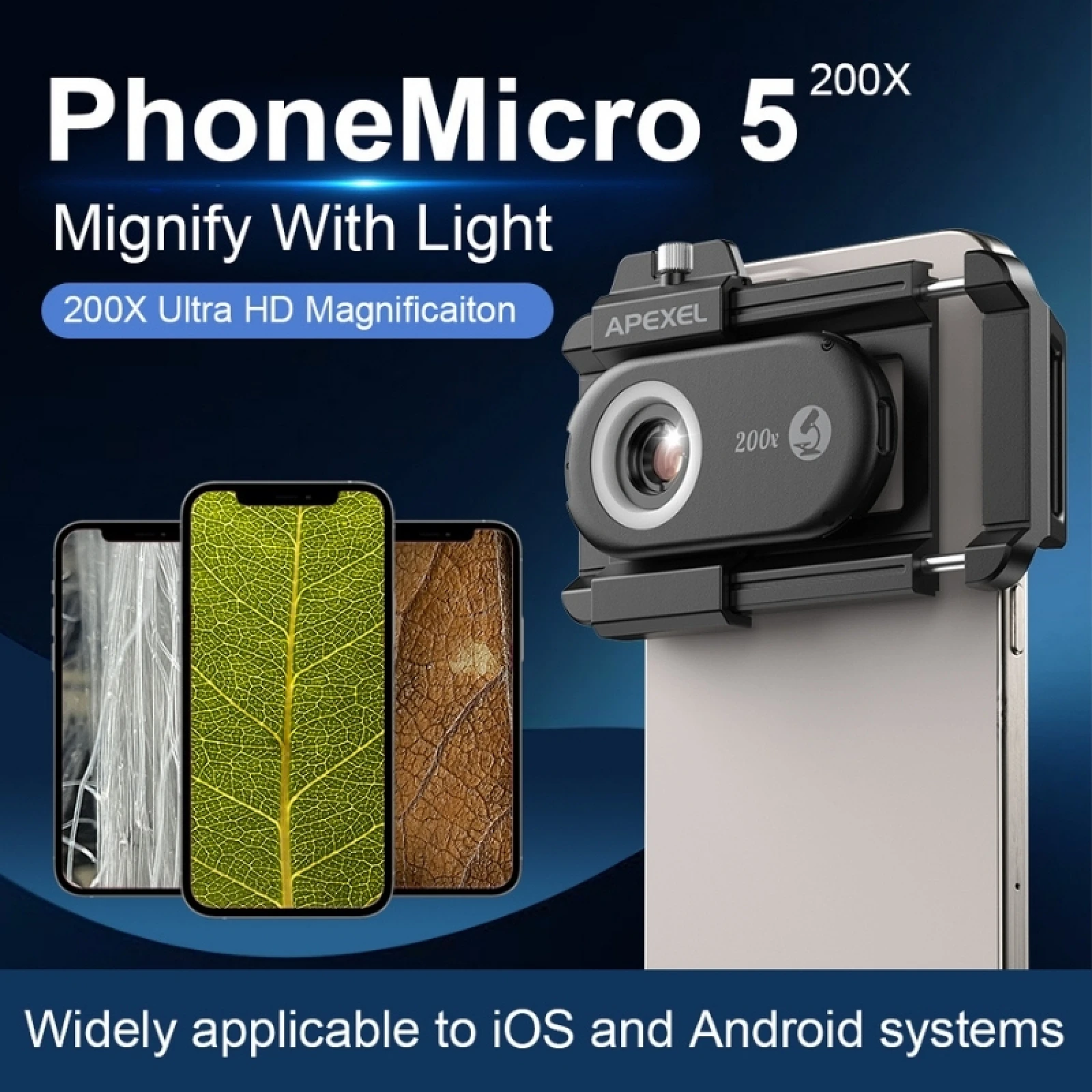 Apexel Apexel 200x Micro Lens · záber 4