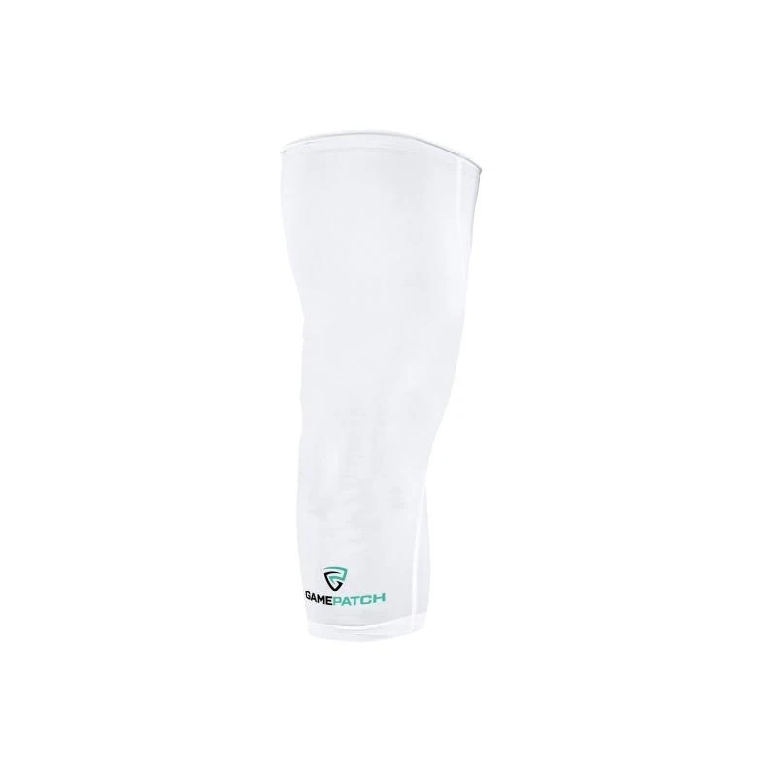 GAMEPATCH COMPRESSION LEG SLEEVE WHITE - Barva: Biela · záber 1