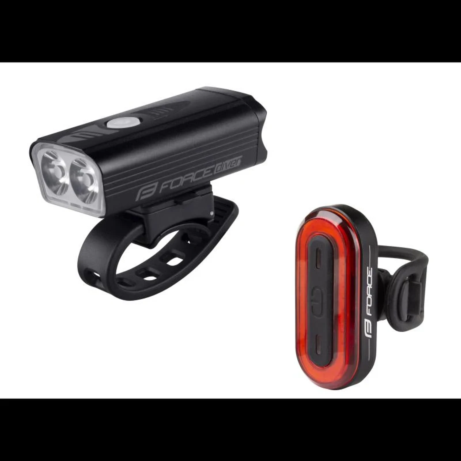 Force Světla sada DIVER ARC USB přední+zadní · záber 1