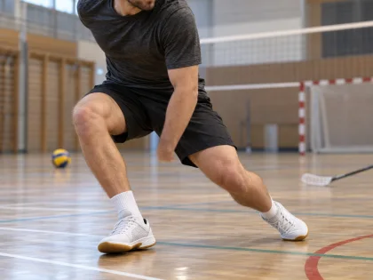 Teremcipő választása mozgás alapján: floorball, röplabda, kézilabda és tollaslabda