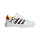 Dívčí rekreační obuv ADIDAS Grand Court Mickey cloud white core black better scarlet · záber 1