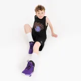 KIPSTA Detské basketbalové tielko Fast 500 čierne 10-11 r (141-150 cm) · záber 2