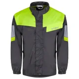 Moto pláštenka W-TEC Igava Farba čierna-fluo zelená, · záber 2