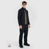 Pánský fleece s límcem Polartec regular - černý · záber 2