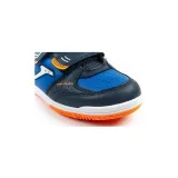 Chlapčenské futbalové kopačky halové JOMA Top Flex 2603 Jr IC navy blue orange · záber 4