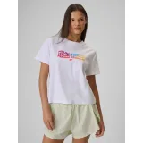 Dámské tričko s krátkým rukávem 4F TSHIRT F2720-10S-WHITE · záber 2