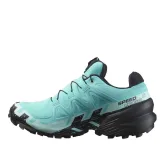 Dámská běžecká trailová obuv SALOMON Speedcross 6 GTX W blue curacao black iced aqua · záber 2